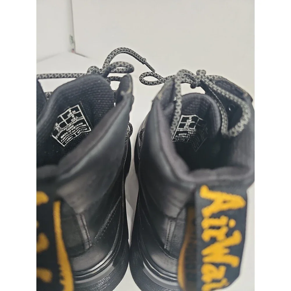 SEMI-NEW Dr. Martens Us Men 5/us Ladys Sz 6 Hiking Boots  BLACK